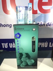 Máy lọc nước nóng nguội có chức năng hiển thị nhiệt độ âm kính iCleanG ICGN06