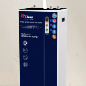 Máy lọc nước nóng -lạnh – kiềm inverter hiển thị nhiệt độ iClean ICS08K