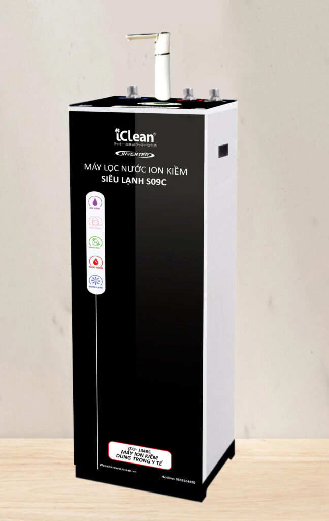 Máy lọc nước ION KIỀM  5 chức năng iClean ICS09 SIÊU LẠNH
